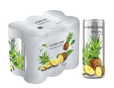 Hydrovits Pineapple Juice 6 X 320Ml Case